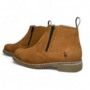 Botina Masculina Sertão Bruto Couro Legítimo com Solado em Gel