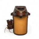 Garrafa Térmica de Inox Encapada em Couro 2,5L / 3L / 4L