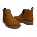 Botina Masculina Sertão Bruto Couro Legítimo com Solado em Gel