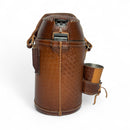 Garrafa Térmica de Inox Encapada em Couro 2,5L / 3L / 4L